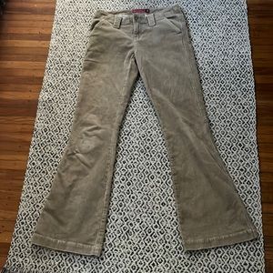 Y2K Low rise corduroy flare jeans